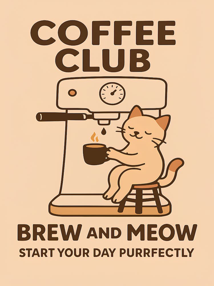 Brew And Meow Coffee Club