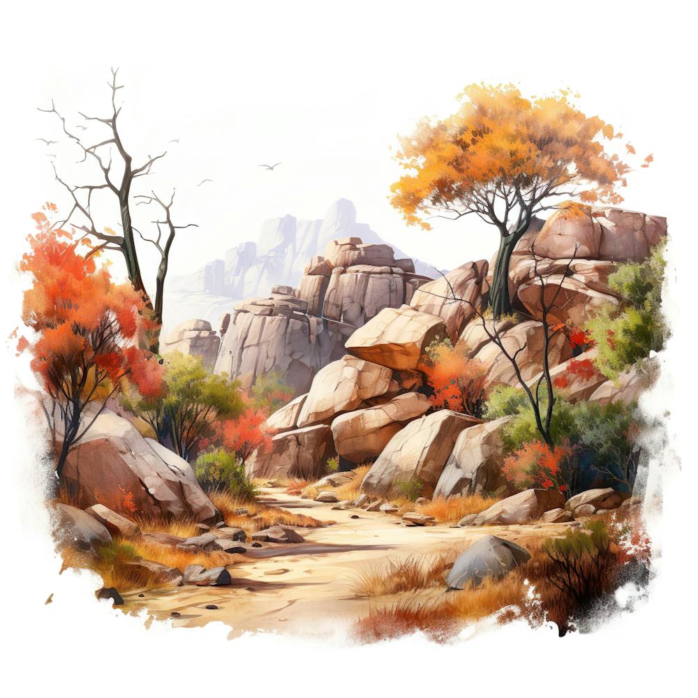 Felsige Landschaft