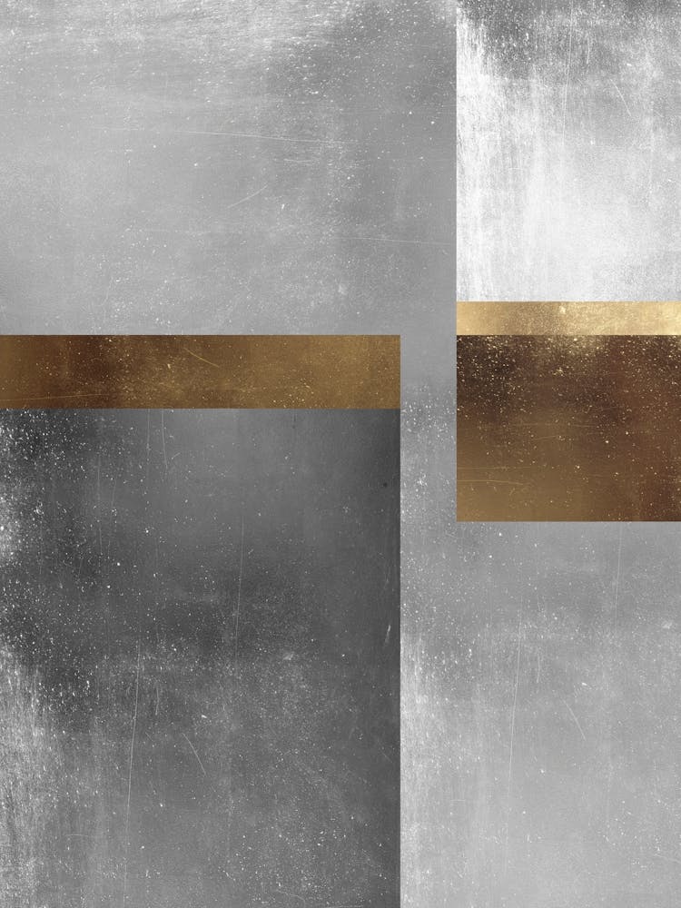 Metall und Gold Geometrie 5