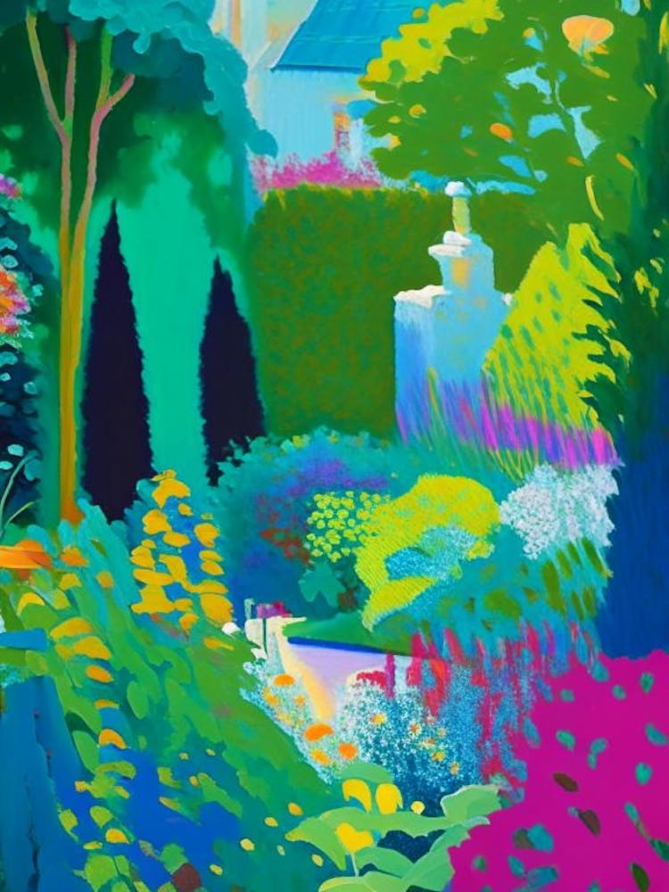 Giverny Gardens, France Abstract Still Life