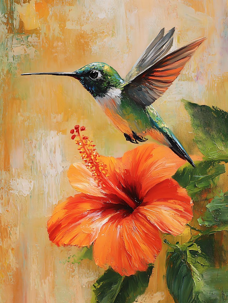 Hummingbird Loves Hibiscus 15