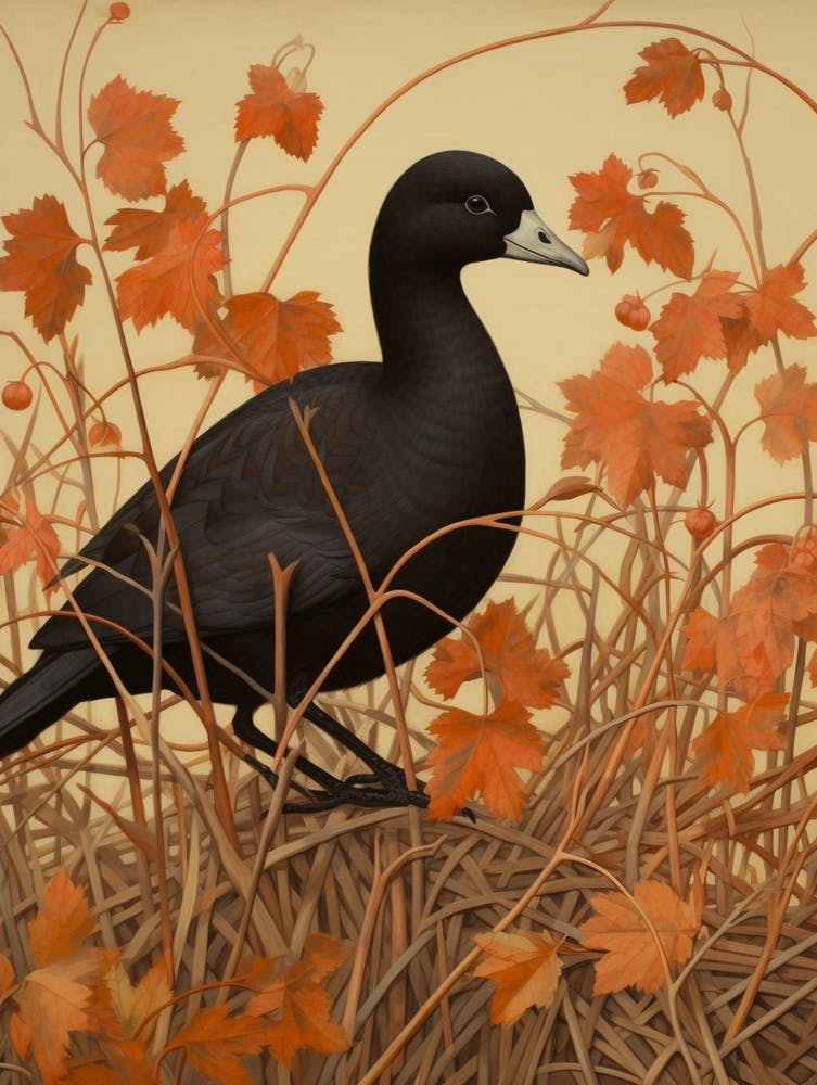 Dark And Moody Botanical Coot 3