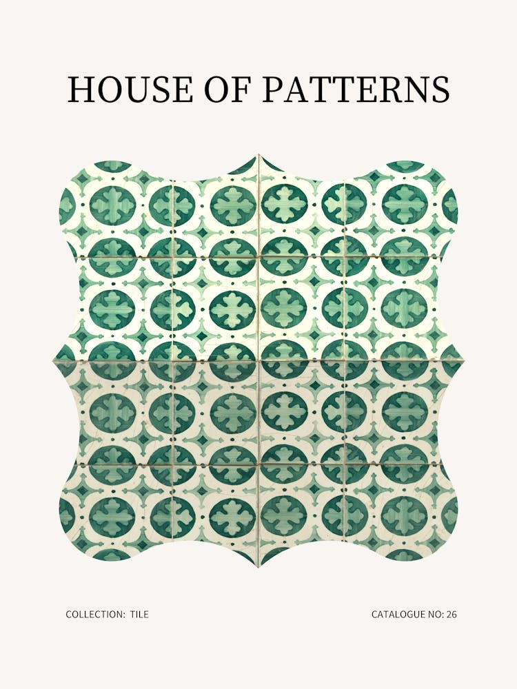 Tile Pattern Poster 27