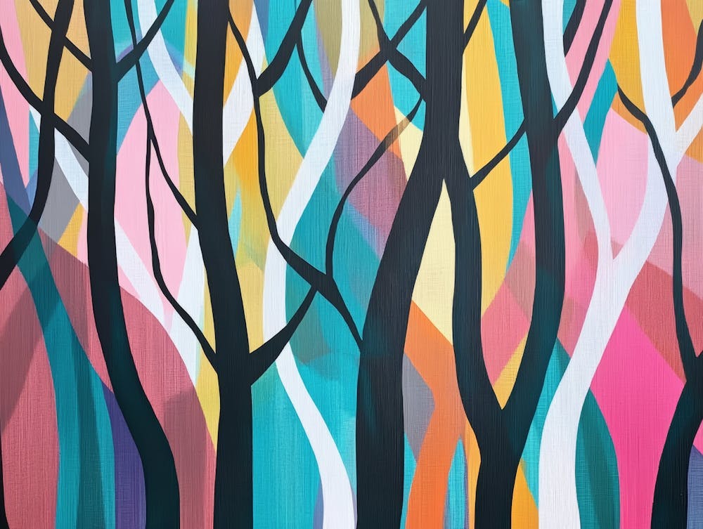 Trees In The Forest