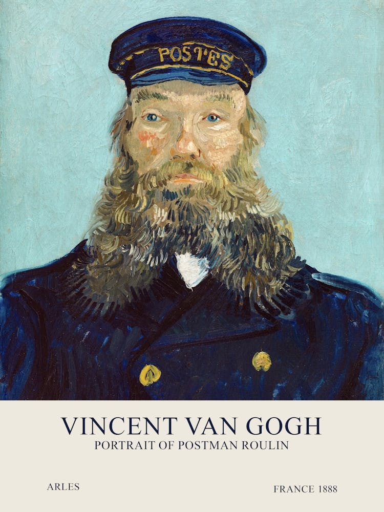 Vincent Van Gogh - Portrait of postman Roulin