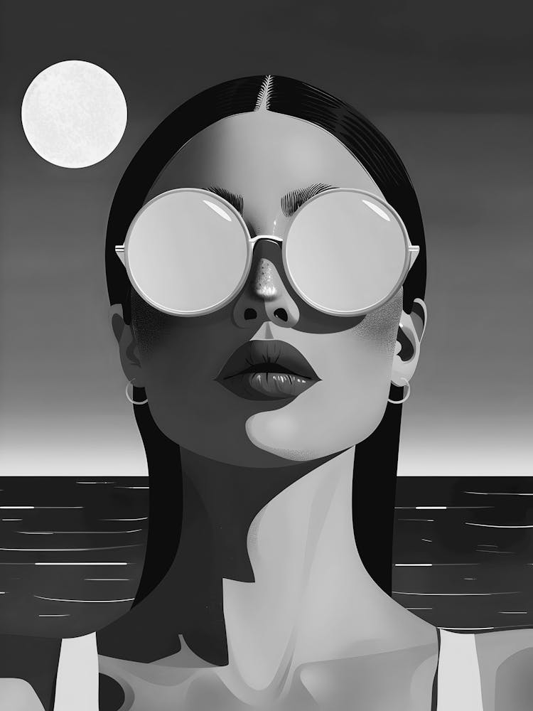 Sexy Girl In Sunglasses