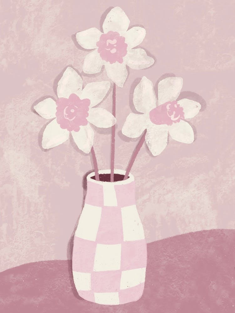 All Pink Daffodils Girly