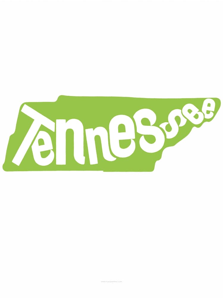Tennesse State Typography