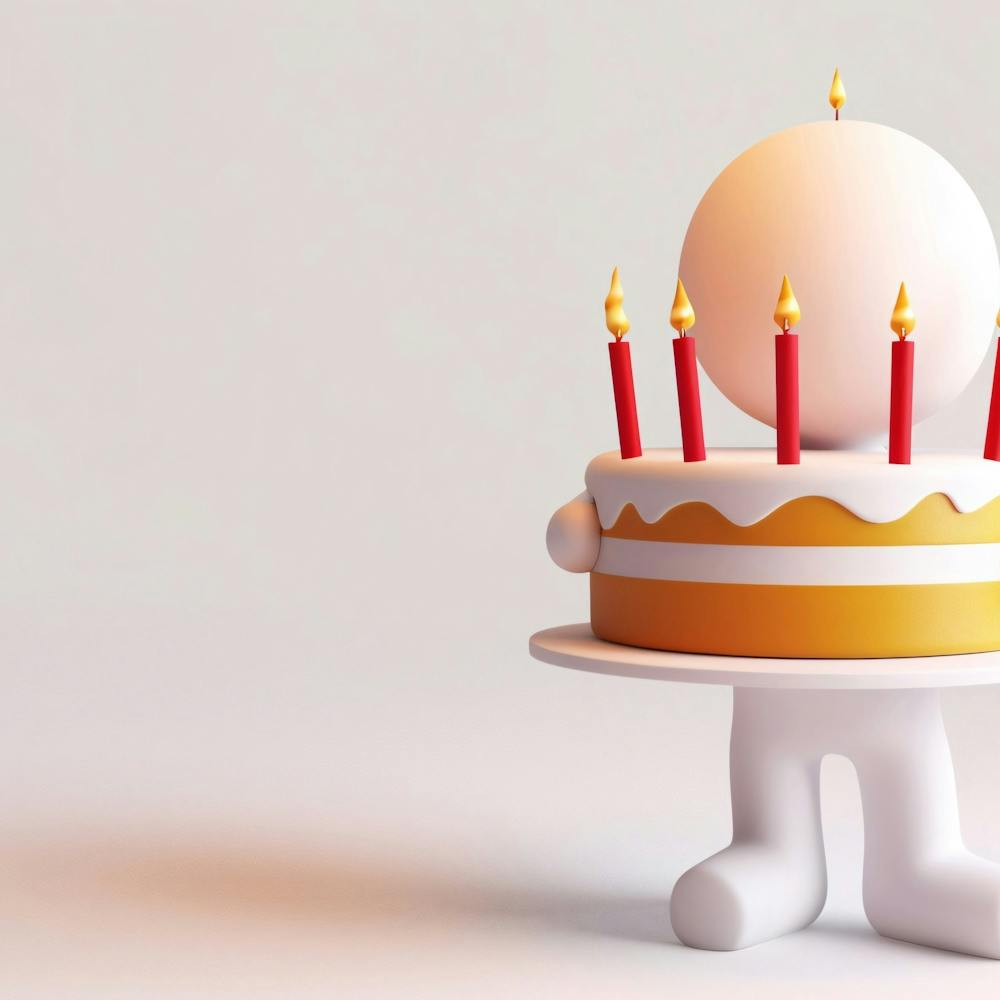 Birthday Cake With Candles
