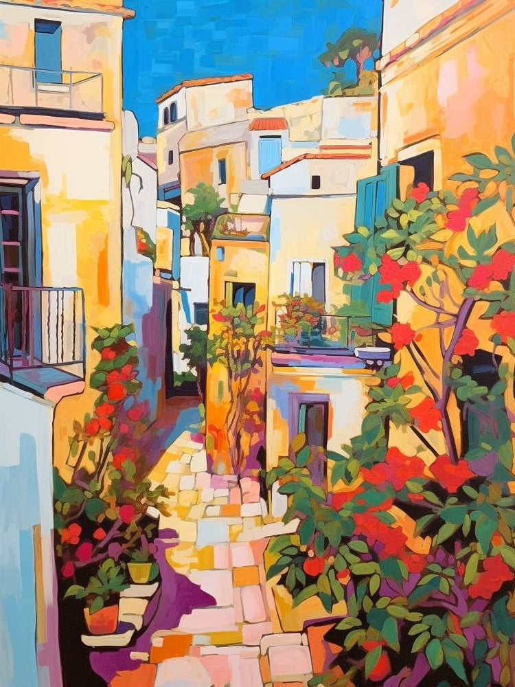 Syracuse Italy 2 Fauvist Painting