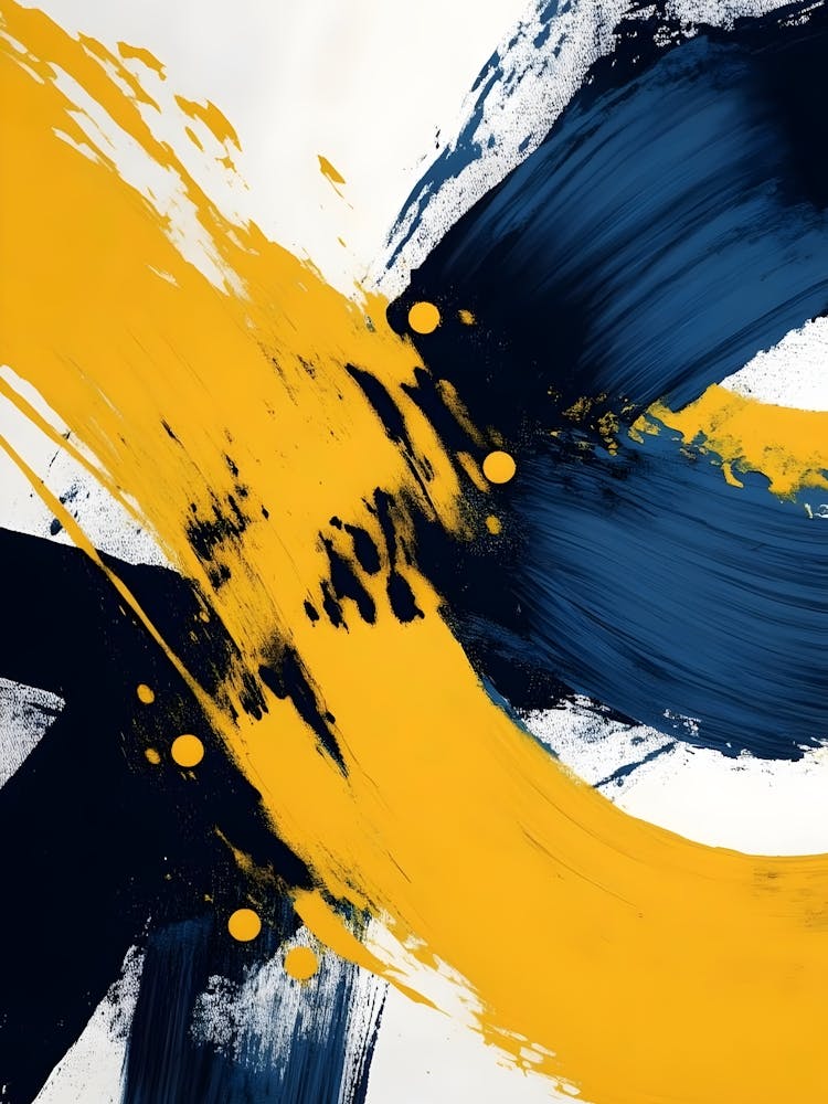 Abstract Brushstrokes 3