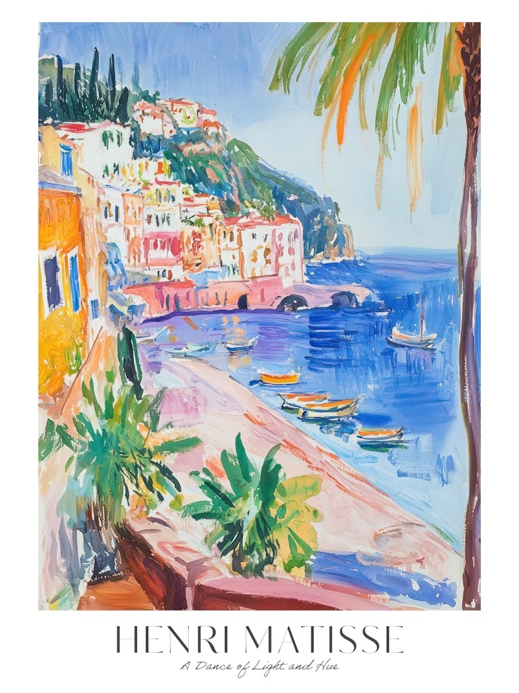 Matisse Print Coastal Eclectic Maximalist Poster Trendy Decor