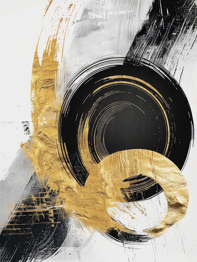 Abstract Circles Canvas Print 15