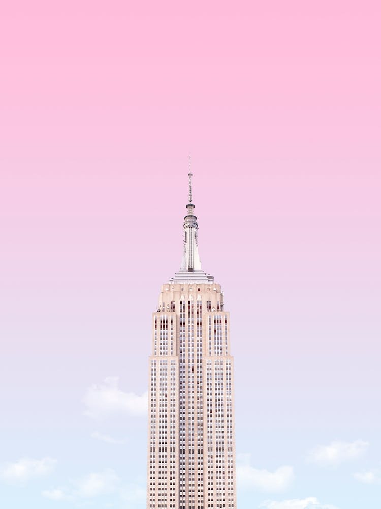 New York, Pink Sky