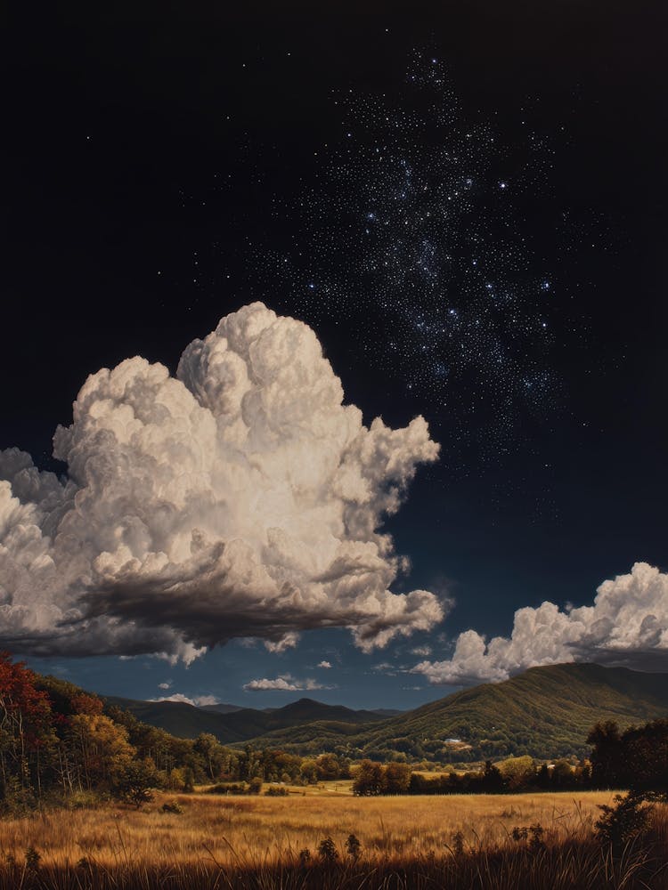 'Clouds And Stars' 1