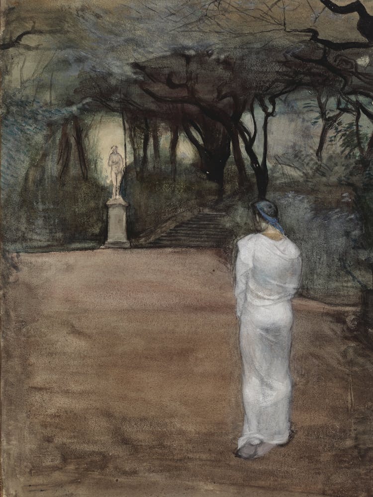 The Cult Of Venus, 1895, By Magnus Enckell