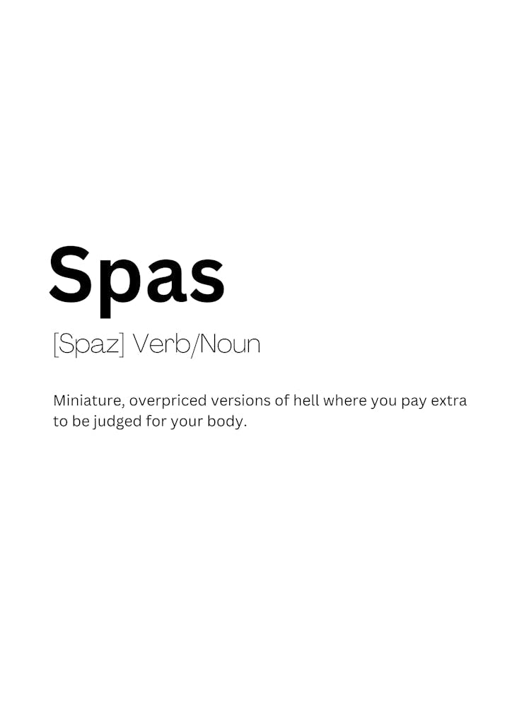 Spas Definition Meaning 1