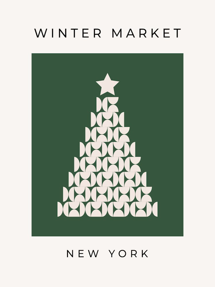 Winter Market | 07 - Green Christmas Tree