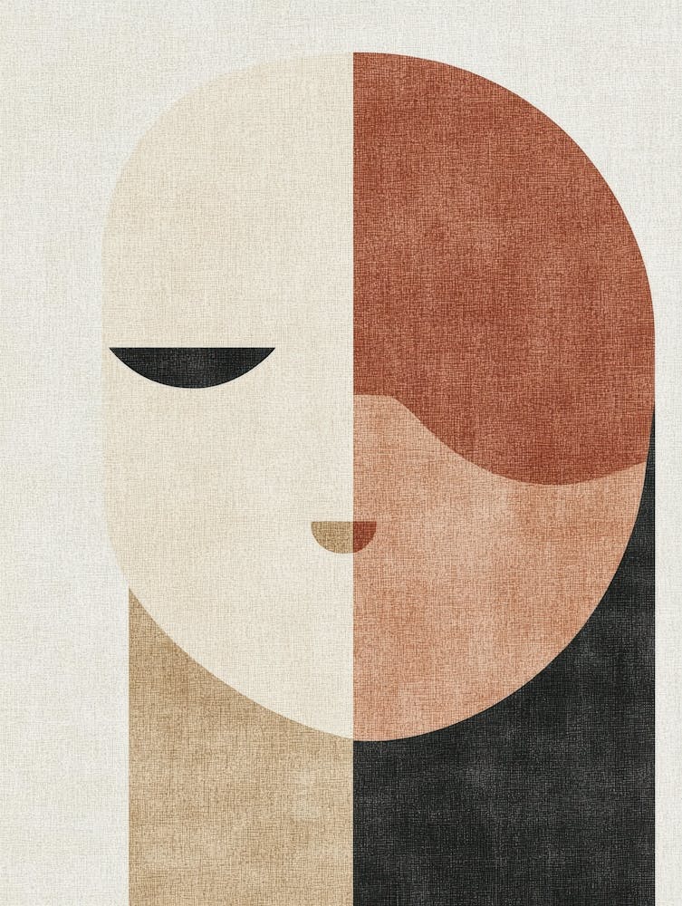 Abstract Portrait Of A Woman 130