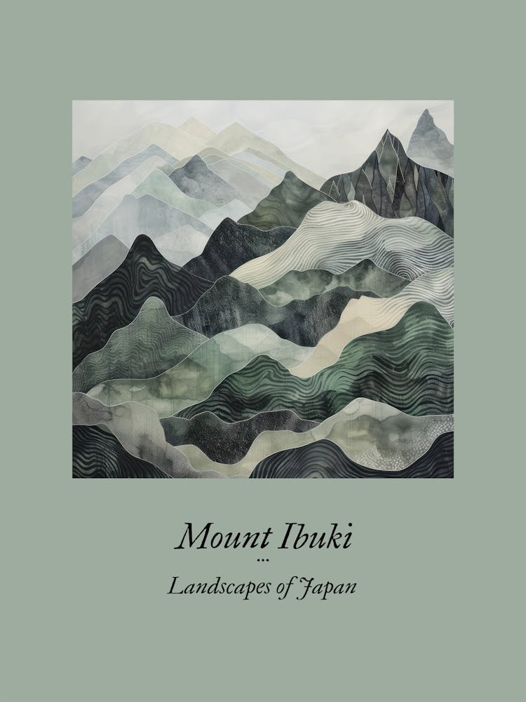 Landscapes Of Japan Mount Ibuki 7