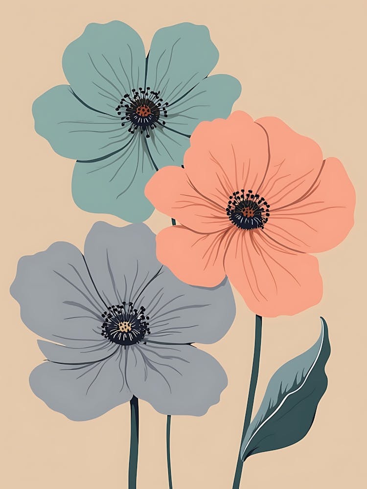 Vintage Wildflower Prints | Hand-Drawn Botanical Illustrations