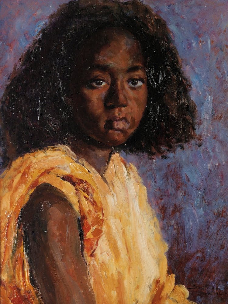 Young Moroccan Girl, Carlos Abascal