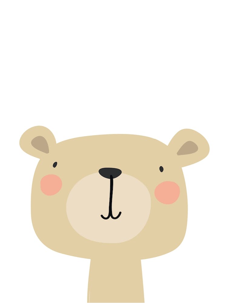 Bear Nursery Print