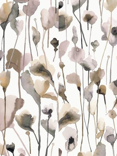 Summer Wild Rustic Flowers Neutral