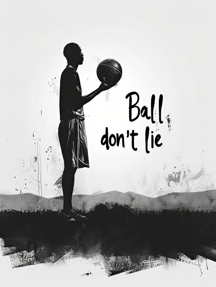Ball Don'T Lie, Basketball Poster 6