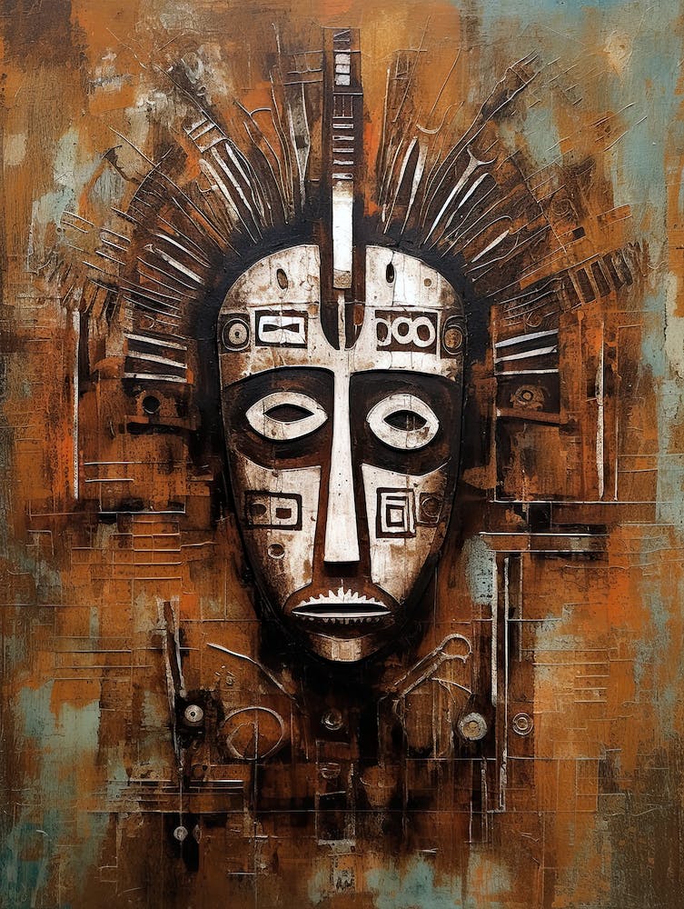 Masked Legends: Exploring African Tribes