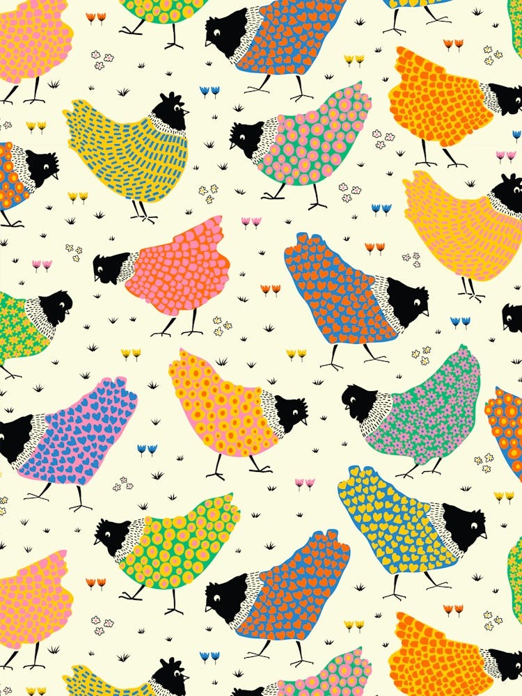 Colorful Chicken Farm