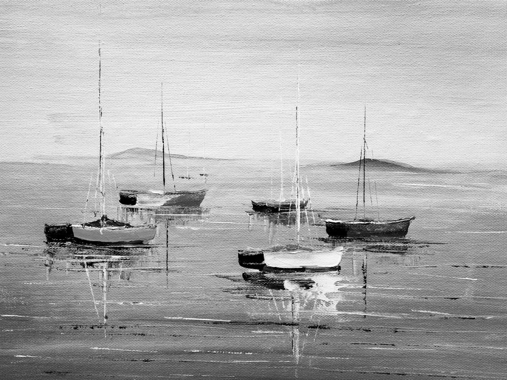 Sailboats On The Water