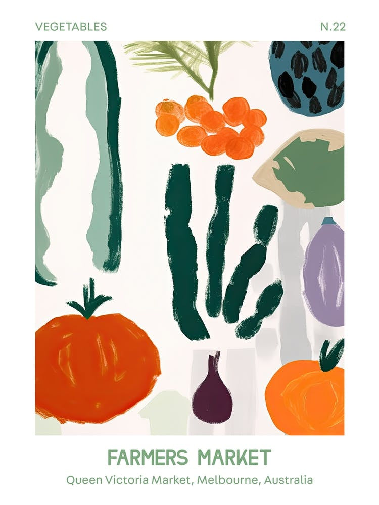 Bitter Melon Vegetables Farmers Market 1 Queen Victoria Market, Melbourne, Australia