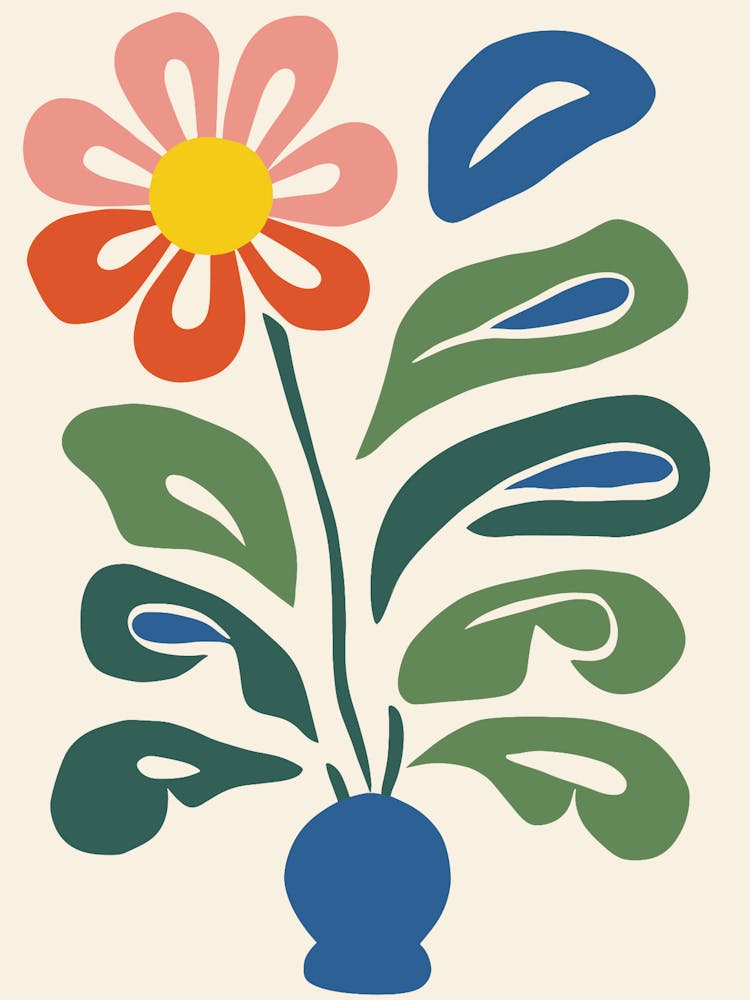 Flower In A Vase 1