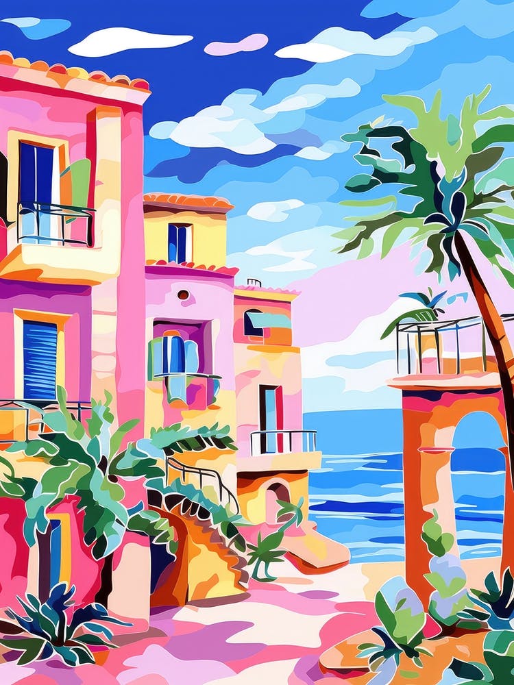 Santa Marinella, Italy Colourful View 3