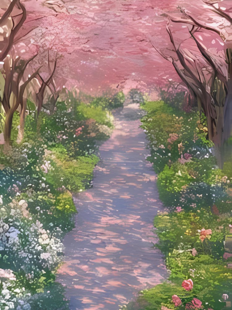 Cherry Blossom Path