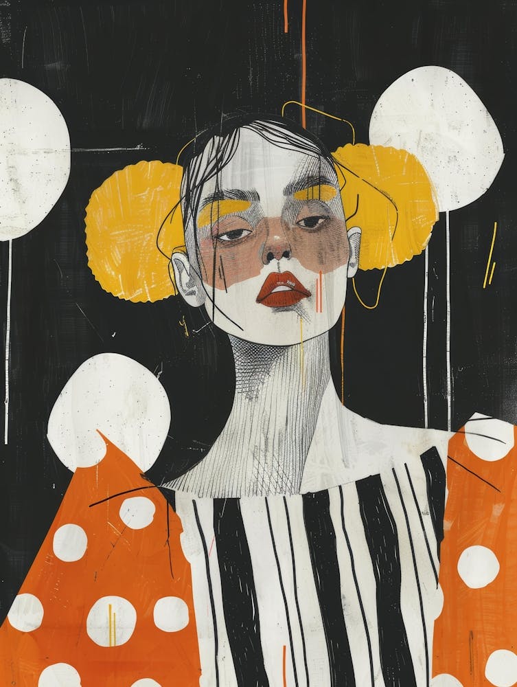 Polka Dot Girl 1