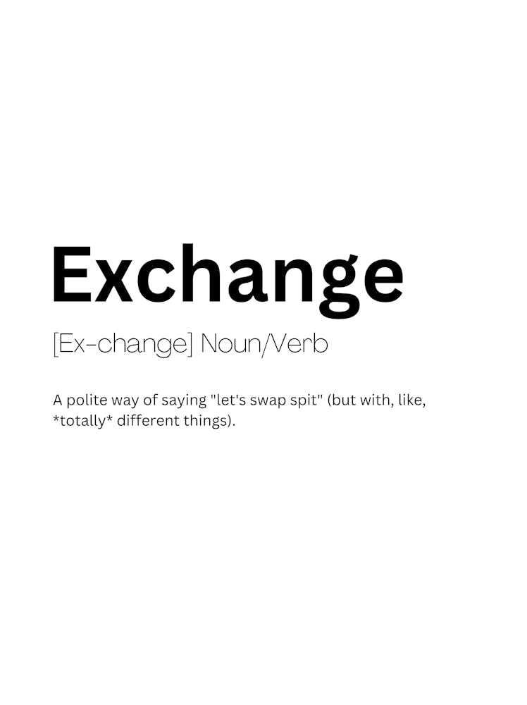 Exchange Definition Meaning 1