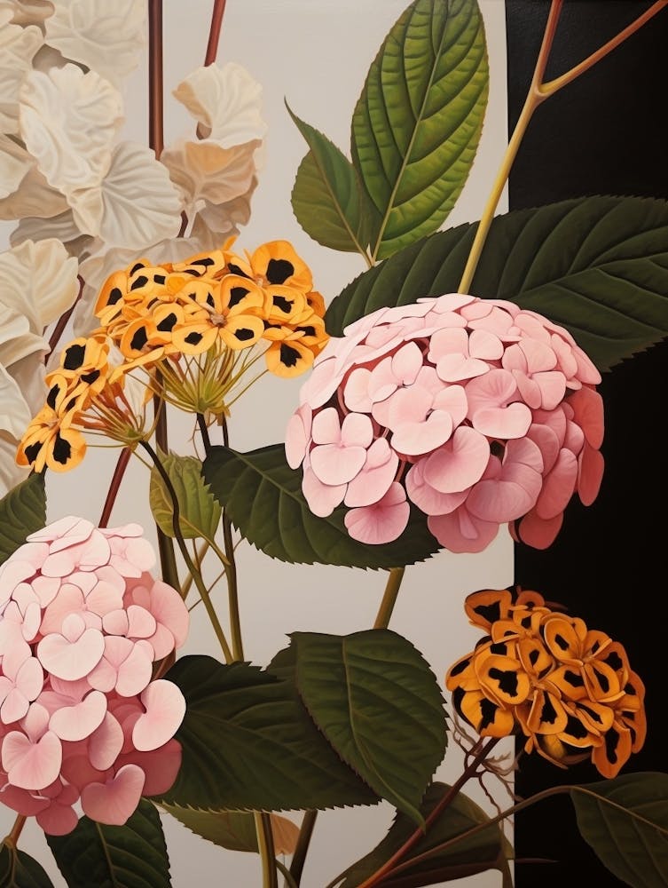 Flower Illustration Lantana 1