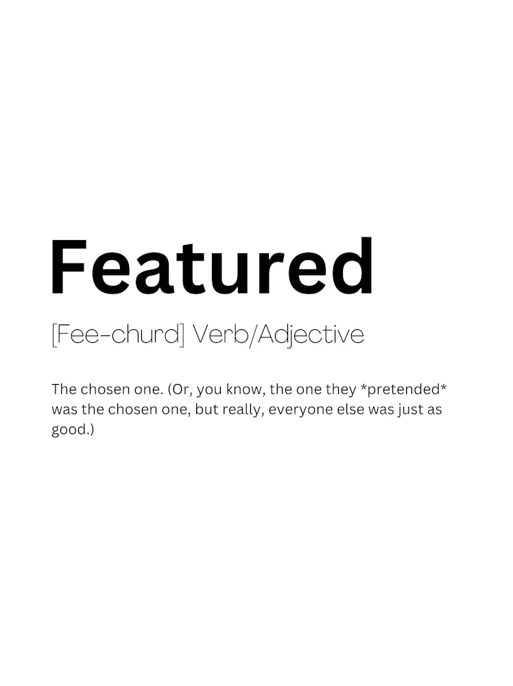 Featured Definition Meaning