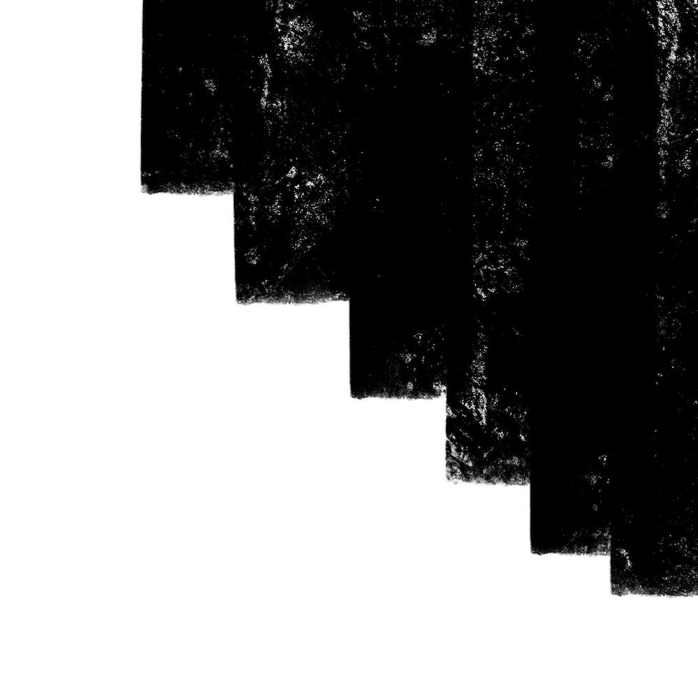 Abstract Black And White Grunge Painting vol. 1