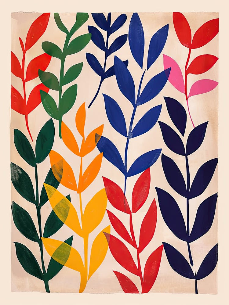 Midnight Tropics Matisse Style