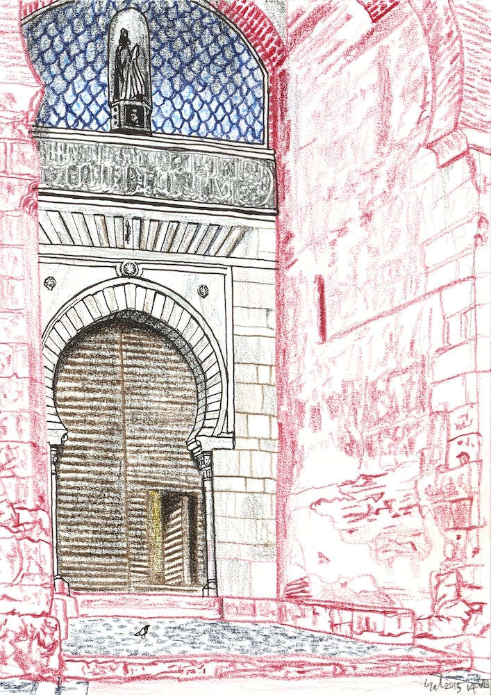 Arriving To Alhambra