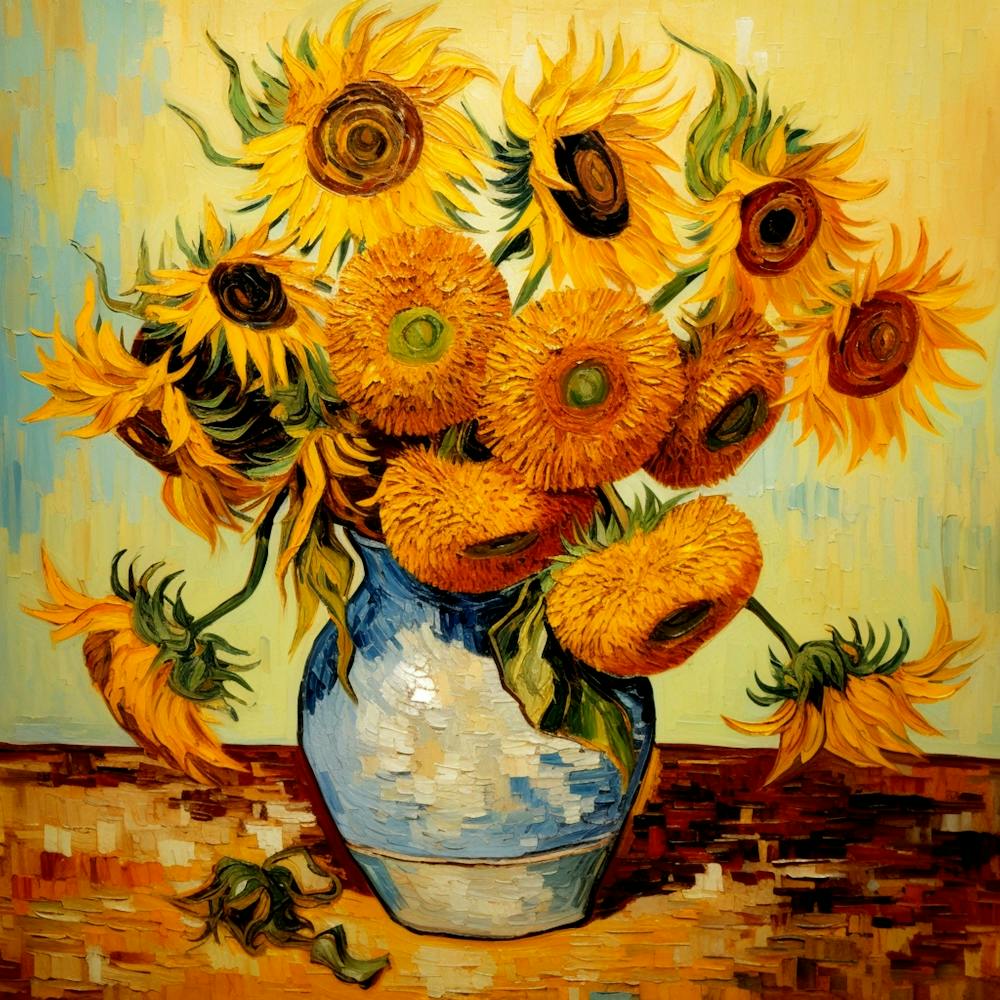 Vincent Van Gogh Sunflowers