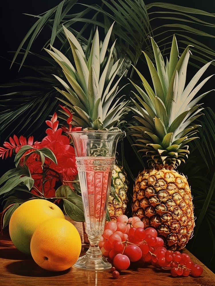 Vintage Fruit Photography Style