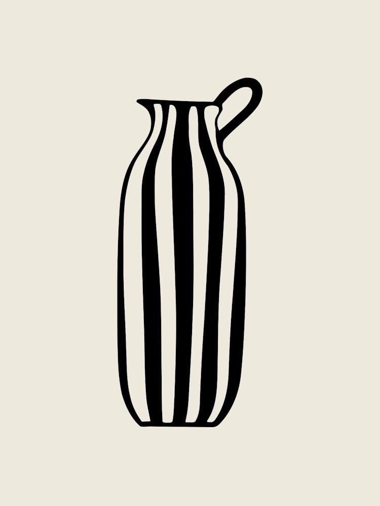 Striped Vase
