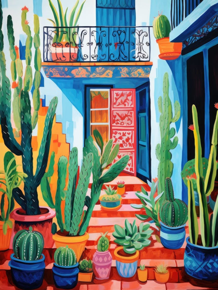 Cactus House - Bohemian Art