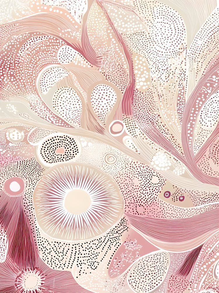 Pink Abstract Painting 2