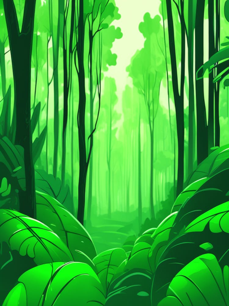 Cartoon Forest 1