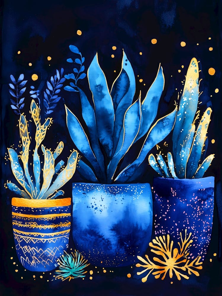 Cactus nature flowers art